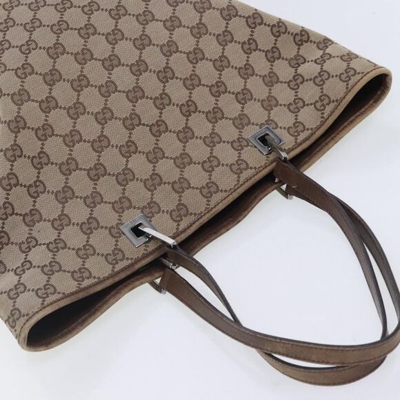 Gucci Beige Canvas Tote Bag (Pre-Owned) - Picture 5 of 16